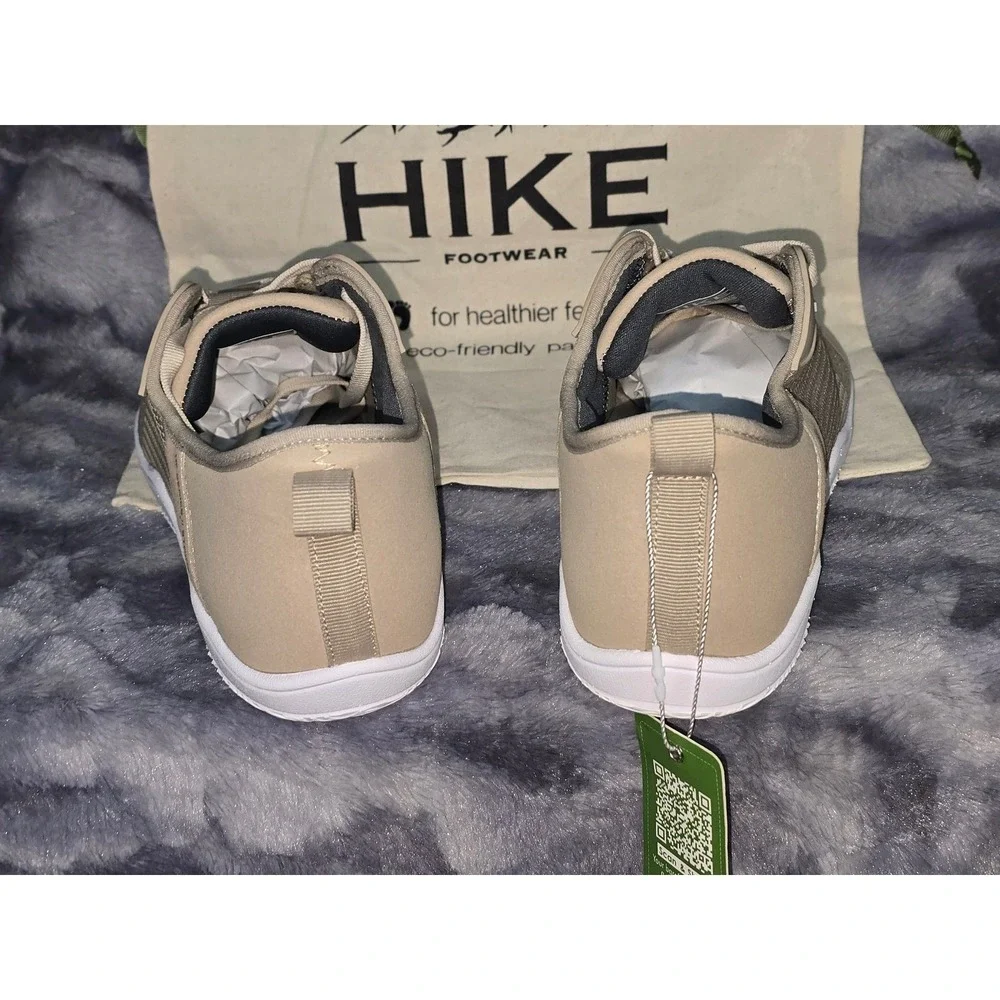 NWT HIKE Footwear Stride (Unisex) Sneaker Beige Barefoot  Womens EU 38/ US 7.5‎